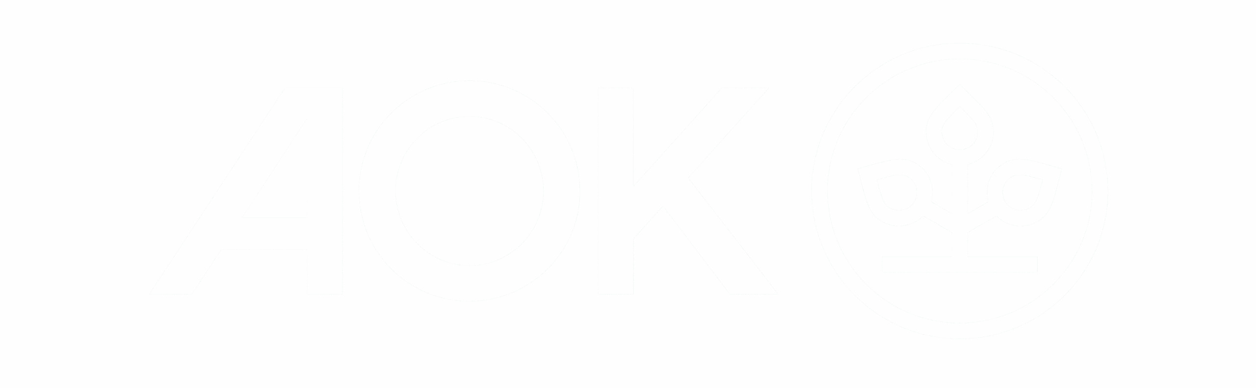 Das Logo der AOK Gesundheitskasse als Link zu deren Seite.